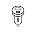 Car Charger USB, Pack of 2