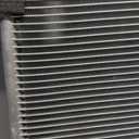 Air Conditioning A/ C Condenser Compatible with Cadillac Escalade ESV; Chevrolet Silverado 1500/ 2500/ 3500, Suburban 1500/ 2500/ 3500, Tahoe; Hummer H1, H2