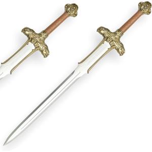 40 Inch Medieval Foam Conan The Barbarian Atlantean Foam Sword for Movie Replica Cosplay LARP Costume Halloween, Pack of 2