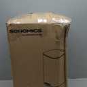 SONGMICS Kitchen Trash Can, 8-Gallon (30 L) Trash Bin, Stainless Steel Garbage Can, with Inner Bucket, Soft Close and Stays Open, Metallic Silver ULTB593E01