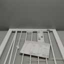 Safety 1st Extra Wide Baby Gate with Door: Premium Child Safety, Extra Tall Gate for Doorways, Dog Gates, Easy Installation, 36" Tall & Wide, Fits 29"-47" (White)