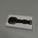 Military Smart Watch for Men(Answer/Make Call), 10 ATM Waterproof Outdoor Sports Fitness Tracker with/Blood Pressure/Heart Rate/Sleep Monitor, Rugged Tactical Smartwatch for Android & iPhone(2 Bands) (Orange + Camo)