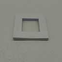 AUEAR Pack of 15 Pre-Cut Acid-Free 12x12 White Picture Mats with White Core Bevel Cut for 8x8 Photos/Prints