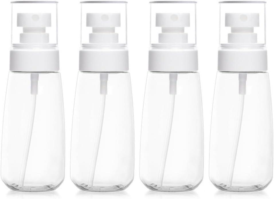 Travel Spray Bottle with Fine Mist, 4 Pack 13.4oz/100ml Small Spray Bottle for Hair Dressing & Skin Care Refillable Spray Bottle Reusable Liquid Container for Travel Gardening Skin Care Hair