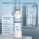 2 x 2026 NEW LT1000PC Water Filter & Air Filter Replacement NSF/ANSI 372 Certified for LG LT1000P, ADQ747935, LT120F 3x2-Pack Combo