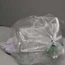 The Dairy Shoppe Glass Milk Bottle, Heavy Glass with 48 mm Lid, Creamery Style (64 oz/4 pk, Half Gallon)