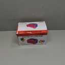 IDAODAN Electric Balloon Pump, Portable Electric Balloon Blower Machine Balloon Air Pump Dual Nozzle Rose Red 110V 600W Balloon Inflator for Party Decorations