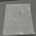 7 Sheets Halloween Adhesive Ghost Felt Sticker for Pumpkin Decor Black Felt Ghost Eyes Face Stickes Clothes Sticker for Halloween DIY Projects Costume Shirt Crafts Decoration(face7)