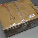 Furologee Nightstands Set of 2, End Tables with Charging Station and LED Lights, Black Night Stands with 2 Fabric Drawers, Bedside Tables Set of 2 for Living Room/Bedroom,Black Oak