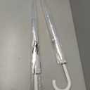 Mr and Mrs Wedding Umbrells, 2 Pack Clear Umbrella for Rain, Large Bubble Umbrella for Weddings
