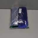 IHOT 2025 Women's Sexy V Neck Long Sheer Sleeve Velvet Faux Wrap Ruched Sheath Bodycon Cocktail Party Dress (Royal Blue, XL)