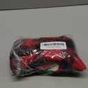 Malier Winter Coat for Dogs - Classic Plaid Fleece Cold Weather Jacket With Pocket, Windproof Warm Vest Clothes for Small Medium Large Dogs (Red, Medium)