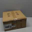 Ruibutrade Modern Semi Flush Mount Ceiling Light - 11.8-Inch 3-Light Crystal Chandelier, White Ceiling Fixture for Bedroom Hallway Kitchen, Close-to-Ceiling Lighting with E26 Bulb Bases