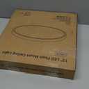 EOSMILE 2Pack 12 Inch LED Flush Mount Ceiling Light, 25W, 3000LM, CRI 95+, 2700K-5000K 5CCT & Dimmable, White Round Surface Flat Panel Light for Hallway, Kitchen, Bedroom, Laundry Room