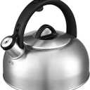 Cuisinart Professional Brushed Stainless Steel 2-QT Teakettle Water Whistling Tea Kettle, 2 Quarts