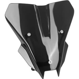 Motorcycle Windscreen Windshield Replacement for Honda CB750 Hornet 2025 PC Windscreen Double Bubble (Black)
