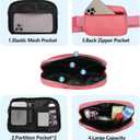 VOROLO Fanny Pack For Women And Men Crossbody Bag Belt Bag with Adjustable Strap Graduation Gifts Deep Pink