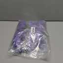 Flojery Silk Hydrangea Heads Artificial Flowers Heads with Stems for Home Wedding Decor,Pack of 10 (Purple)