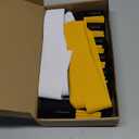 Flag Football Belts, 14 Player Flag Football Set with 42 Flags for Kids Youth and Adults Training Equipment (White and Yellow)