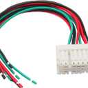 Power Window Switch Assembly Harness Connector Plug Pigtail compatible with Nissan Titan Armada Altima Almera Pathfinder Patrol Murano Frontier Xterra X-Trail Navara Infiniti & All Models