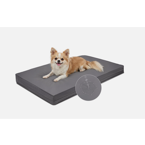 Vonabem Waterproof Washable Dog Crate Pad 29x18inch AntiSlip Grey