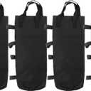 OUKENS Windproof Weight Sandbag, 4Pcs Weights Sand Bags Fixing Base Accessory for Outdoor Canopy Tent Sunshade Awning Working Out