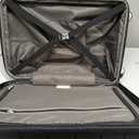 Samsonite Freeform Hardside Carry-On Luggage with Spinner Wheels - Hardshell Suitcase - TSA, Airline-Approved - Expandable Hard Shell, Smooth Rolling Wheels for Lightweight Travel  Black