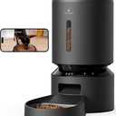 PETLIBRO Automatic Cat Feeder with Camera, 1080P HD Video with Night Vision, 5G WiFi Pet Feeder with 2-Way Audio, Low Food & Blockage Sensor, Motion & Sound Alerts for Cat & Dog Single Tray