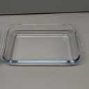 Small Glass Baking Dish for Oven, 1L Casserole Dishes for Oven, 10x6 Glass Baking Pan
