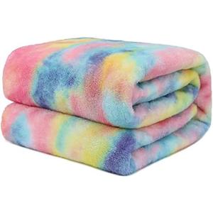 Fleece Throw Blanket, Cozy Soft Lightweight Plush Blanket for Couch Sofa Bed, Warm Colorful Throw Blanket, Valentine’s Day Birthday for Women Mom Kids Boys Girls Baby