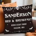 Halloween Fall Pillow Covers 18x18 Pumpkin Striped Decorative Throw Pillowcase Autumn Thanksgiving Cushion Case for Home Couch Sofa Farmhouse Decorative