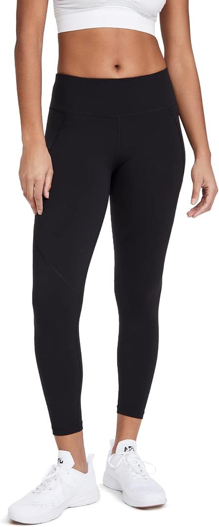Sweaty Betty Women's Power 7/8 Workout Leggings with Side Pockets (Medium, Black)