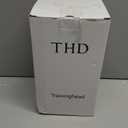 Traininghead 20-22" Female 100% Human Hair Mannequin Head Hair Styling Training Head Cosmetology Manikin Head Doll Head for Hairdresser with Free Clamp (brown)14-16''