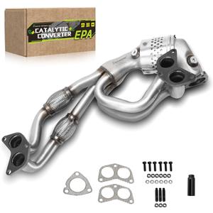Catalytic Converter Compatible with Subaru Forester 2006-2010, Outback 2006-2012, Impreza 2006-2011, Legacy 2006-2012, Saab 9-2X 2006, 2.5L H4 (EPA Compliant)