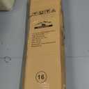 Oversized Camping Chair with Cup Holder & Carry Bag - 500lbs Heavy Duty Moon Saucer Chair for Outdoor, Lawn, Sports, Patio - Padded Folding Sofa Chair, Black & Gray