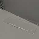 Acrylic Computer Keyboard Cover, Mechanical Keyboard Dust Cover PC Keyboard Cat Protector, Cat Keyboard Protector (1 Pack, Clear)