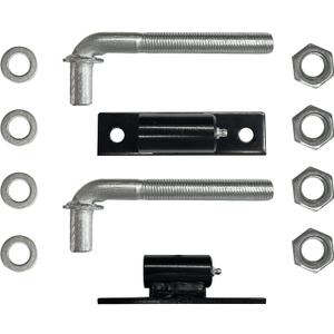 J-Bolt with Plate J Bolt Gate Hinges for Large Heavy Driveway Gates, Wood, Iron or Steel Gates J-Bolt with Plate J Bolt Gate Hinges for Large Heavy Driveway Gates, Wood, Iron or Steel Gates