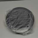 HG Power 6 inch Soffit Vent, ABS Black Air Vent Cover, Louver Soffit Exhaust Vent with Built-in Screen Mesh for Bathroom, Kitchen, Attic, Garage Ventilation, 150mm