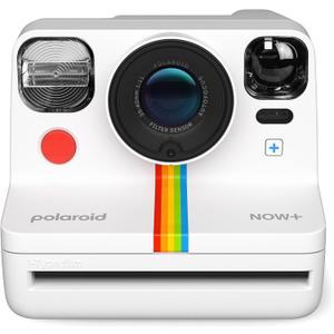Polaroid Now+ 2nd Generation I-Type Instant Film Bluetooth Connected App Controlled Camera - White (9077)