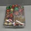 Alupssuc 100 Pcs Christmas Ball Ornaments Set, Santa Claus and Snowman Christmas Tree Decoration Baubles for Indoor Outdoor Holiday Wedding Party Decoration Tree with Hanging Rope, Red & Green & Gold