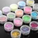 ZOENHOU 4 Pack 24 Grids Diamond Painting Storage Containers, Embroidery Diamond Storage Box Beads Organizer Case with Lid Clear Nail Art Accessories for Jewelry DIY