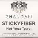 Shandali Hot Yoga Towel - Mat-Sized, Microfiber, Super Absorbent, Anti-Slip, Injury Free, 24" x 72" - Best Bikram Yoga Towel - Exercise, Fitness, Pilates Gear