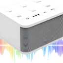 Big Red Rooster Sleep Sound Machine - White Noise Device for Kids and Babies with Rain and Nature Sounds - Portable Noise Cancellation for Nap Time, Bedroom, Nursery, or Office - 4x4x3 in