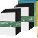 Compatible with Winix D480 Air Purifier,D480 True HEPA Replacement Filter D4,1712-0100-00,2PCS H13 True HEPA Filter+8PCS Activated Carbon Filters(2+8)