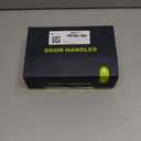 Gold Door Knobs Crystal Door Knob Dummy Door Knobs Brushed Gold Glass Interior Satin Brass Dummy Handle Single Sided Decorative 2 Pack