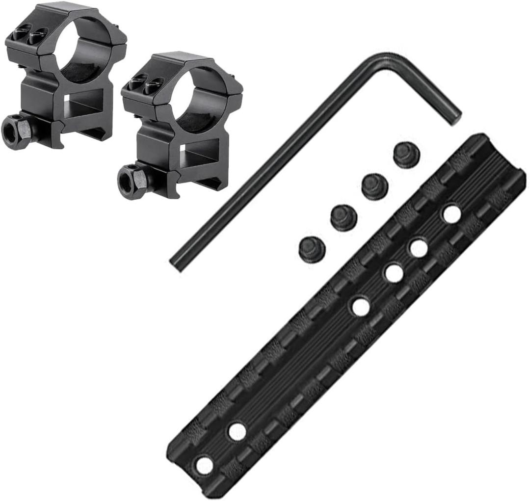 Gotical Marlin Rifle Tactical Pre-Drilled Weaver Picatinny Scope Sight Rail Mount Heavy Duty Attach scopes, Sights, Optics, flashlights, Scope Rings etc