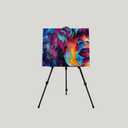 Artify 73 Inches Double Tier Easel Stand, Adjustable Height from 22-73”, 3 in 1, for Painting and Display with a Carrying Bag, 1PACK