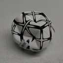 adidas Starlancer Club Soccer Ball (5, White/Black)