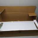 Meilocar Over The Toilet Storage Cabinet, Bathroom Storage Organizer Over Toilet, Space Saver W/Adjustable Shelf & Open Shelf, White