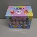 12 Colors Tie Dye Kit, Tie Dye Set for Kids, Pre-Filled Tye Dye Bottles, Non Toxic Permanent Fabric Dye Art Set, Easy DIY Fabric Art - Create Fun